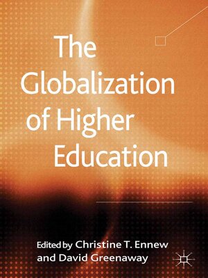 cover image of The Globalization of Higher Education